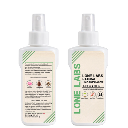 LoneLabs™ DEET-Free Tick Repellent