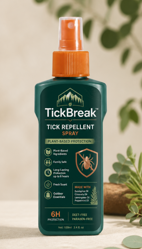 TickBreak™ DEET-Free Tick Repellent